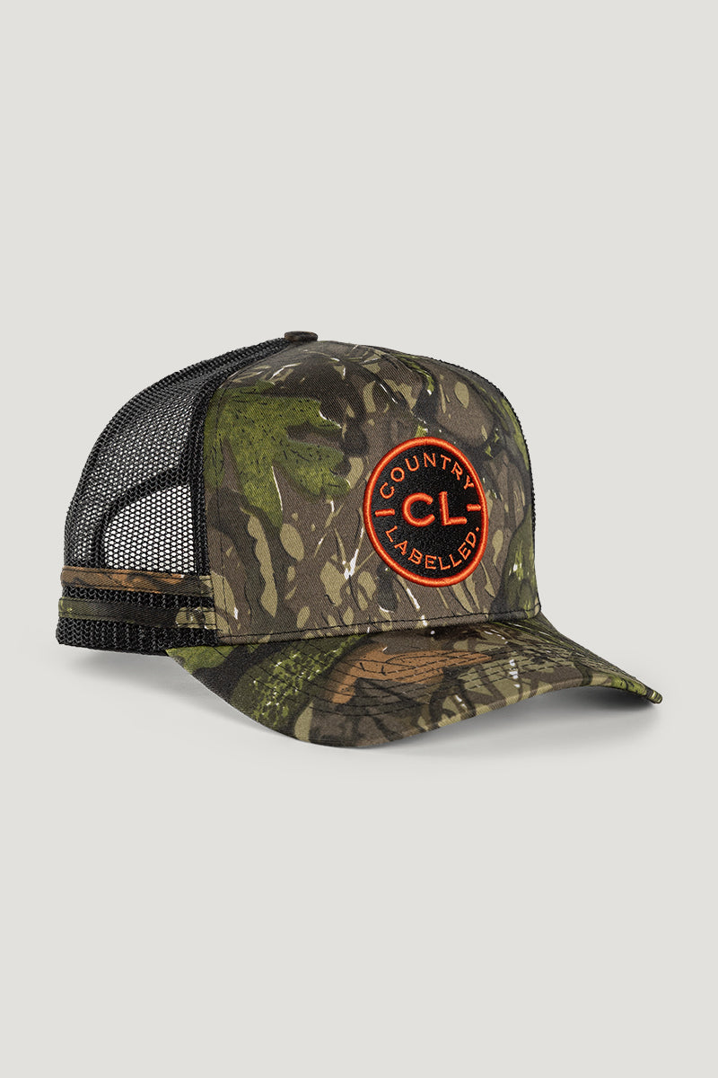 Caps - Camo/Orange Signature Cap