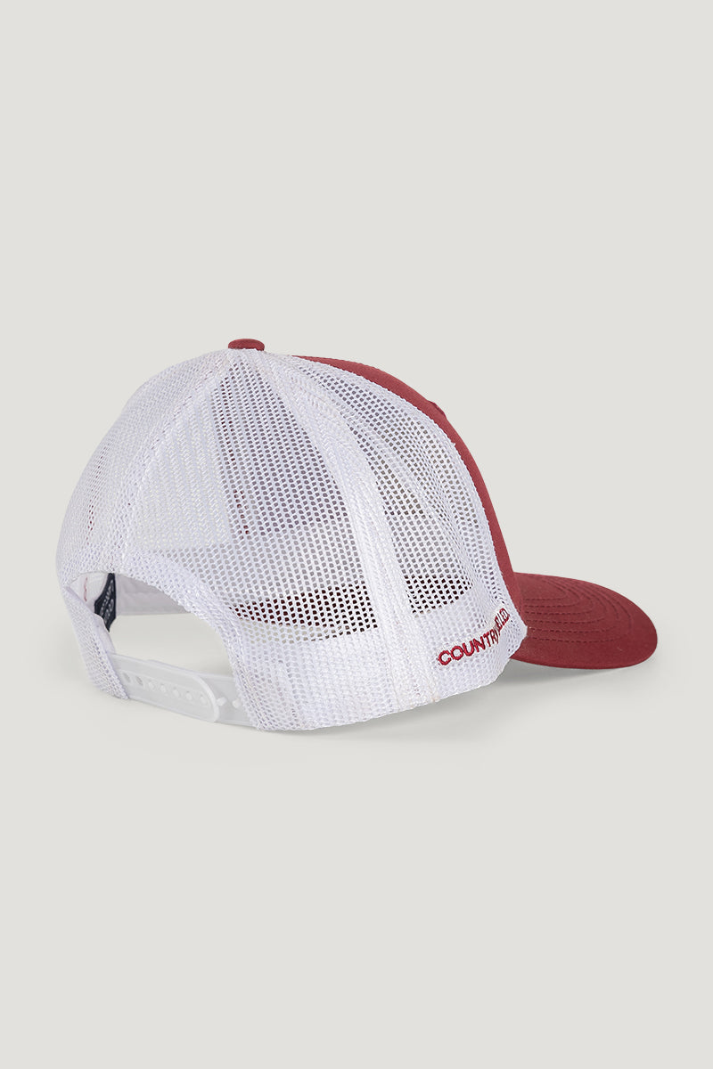 Caps - Maroon / White Signature Cap