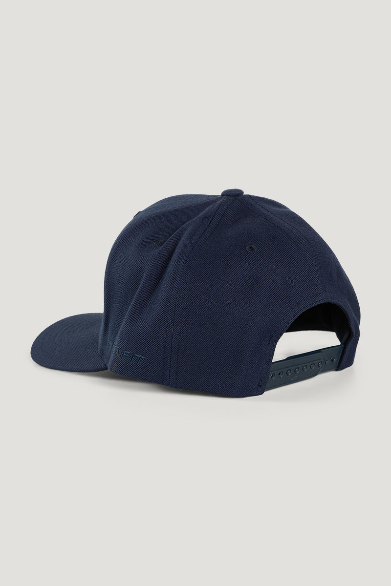 Country Labelled Mountain Cap Navy & Red