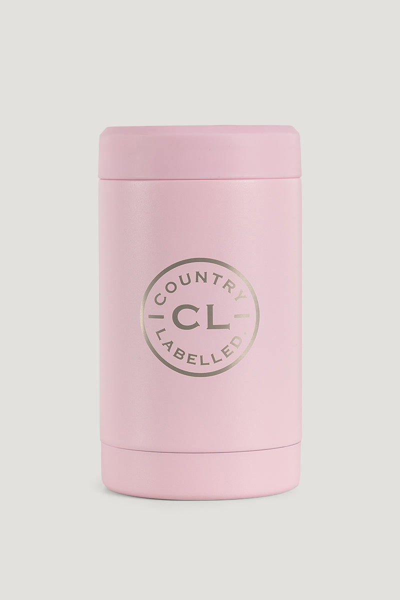 CL Insulated Stubbie Cooler - Pink