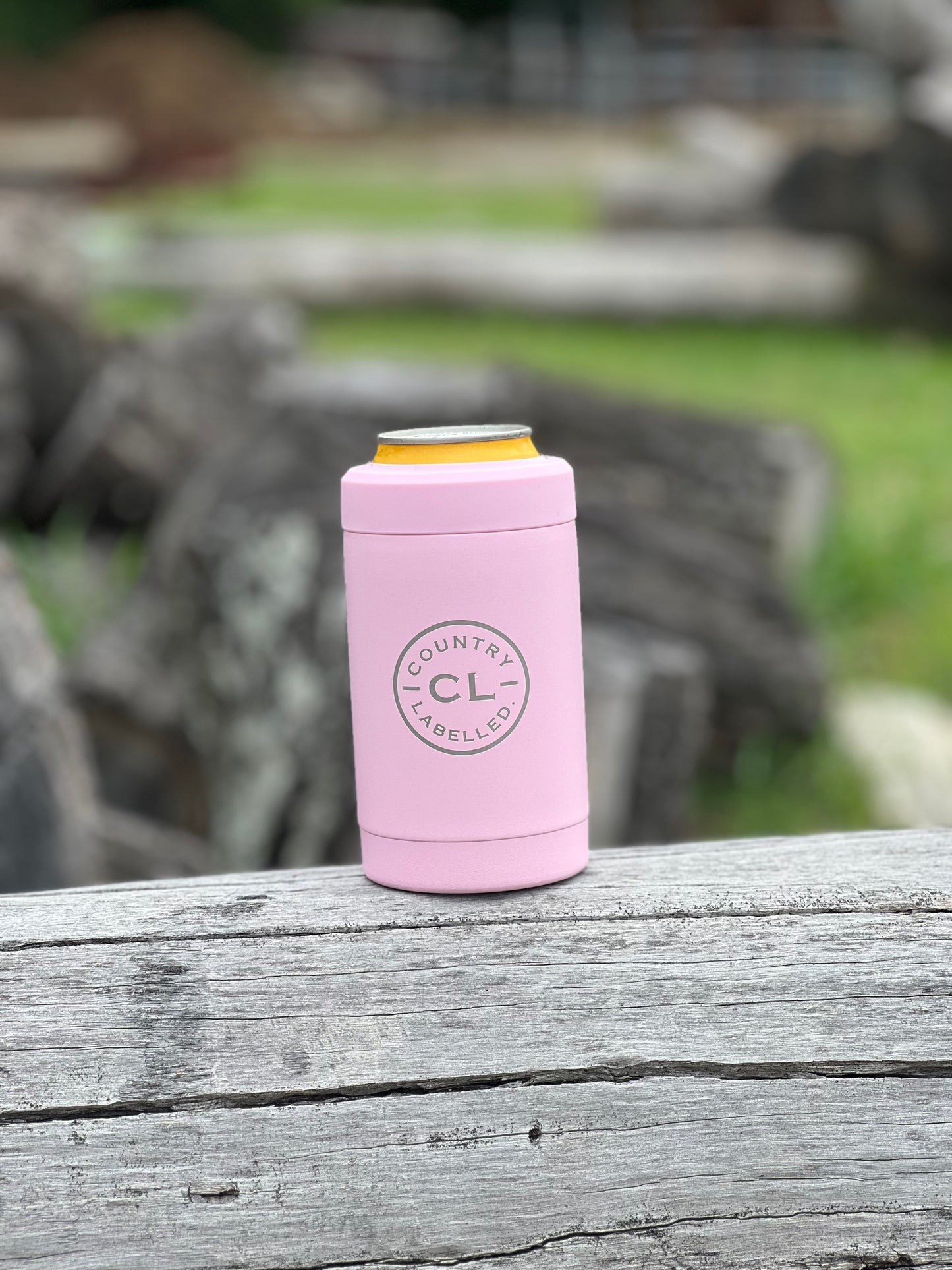 CL Insulated Stubbie Cooler - Pink