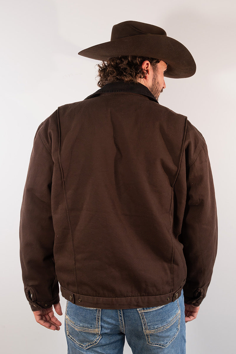 CL Canvas Jacket - Chocolate