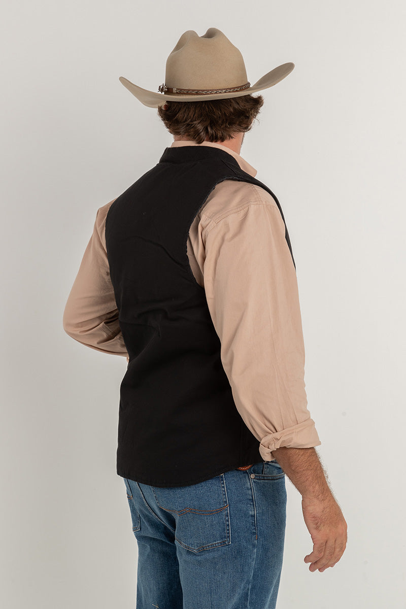 CL Canvas Vest - Black