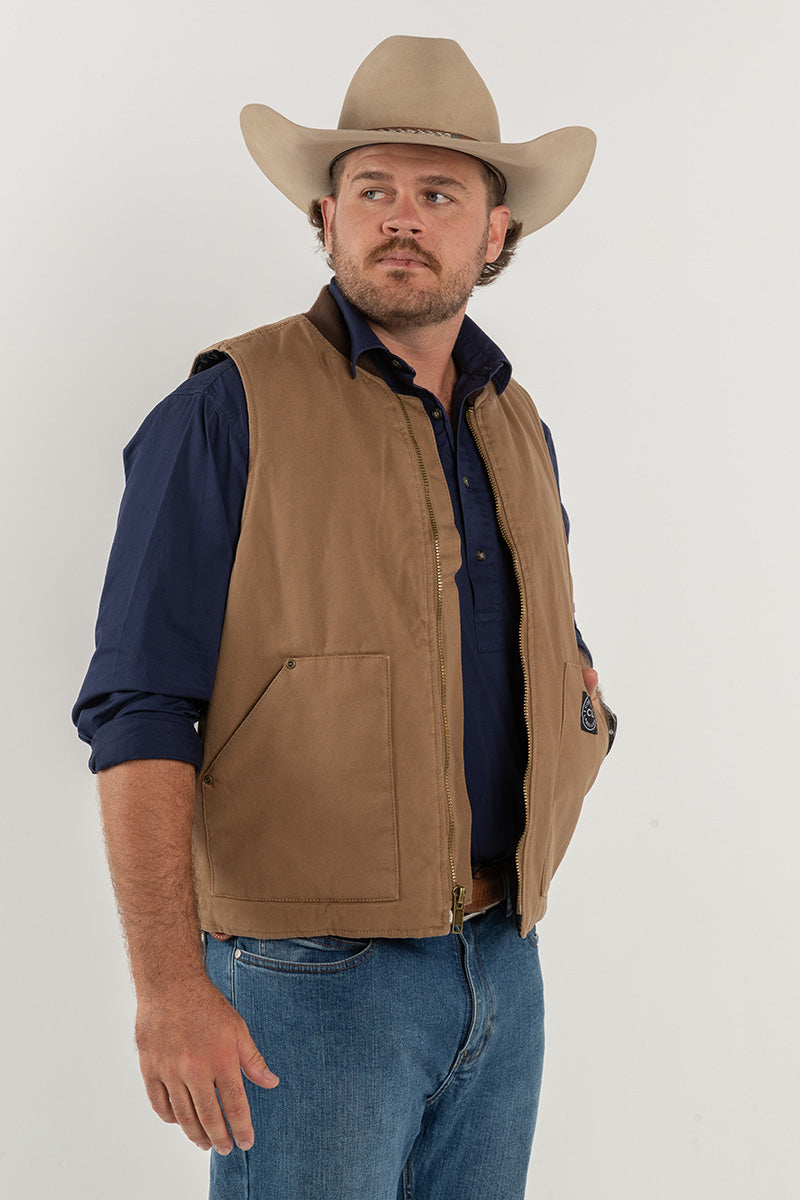 CL Canvas Vest - Frontier Brown