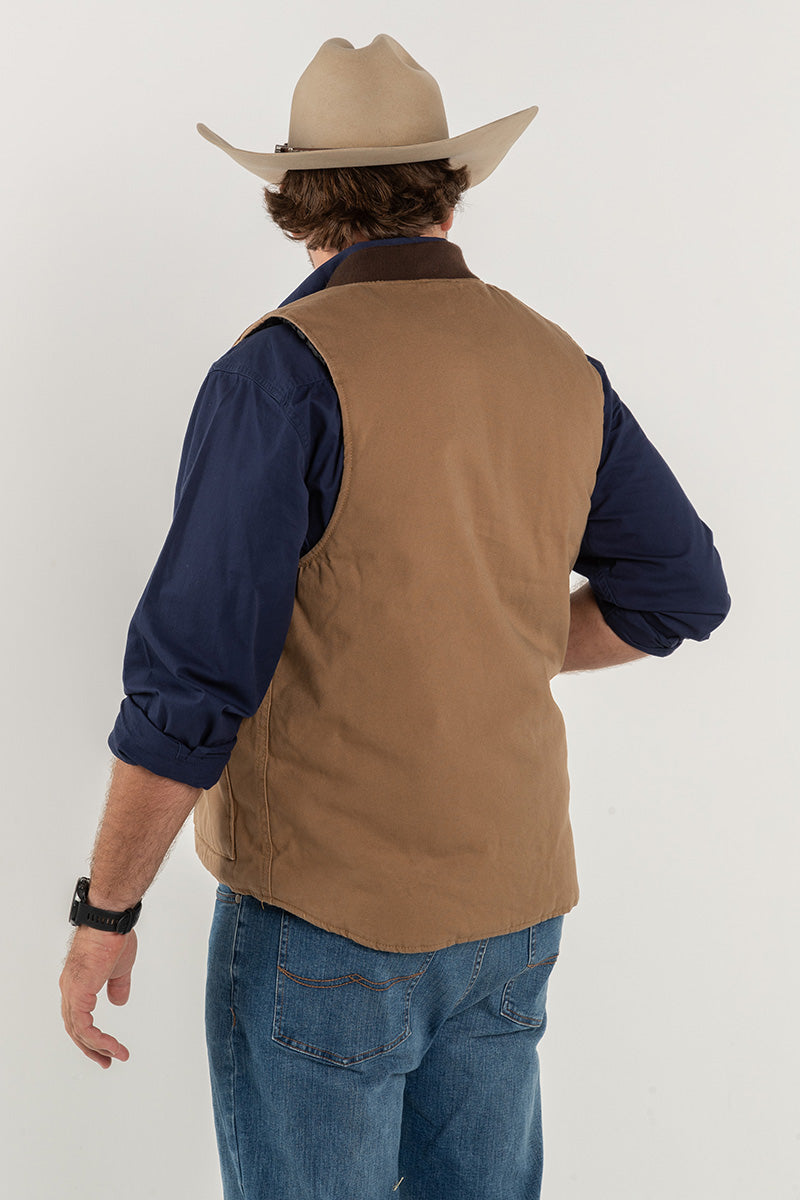 CL Canvas Vest - Frontier Brown