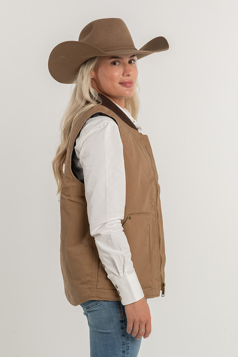 CL Canvas Vest - Frontier Brown