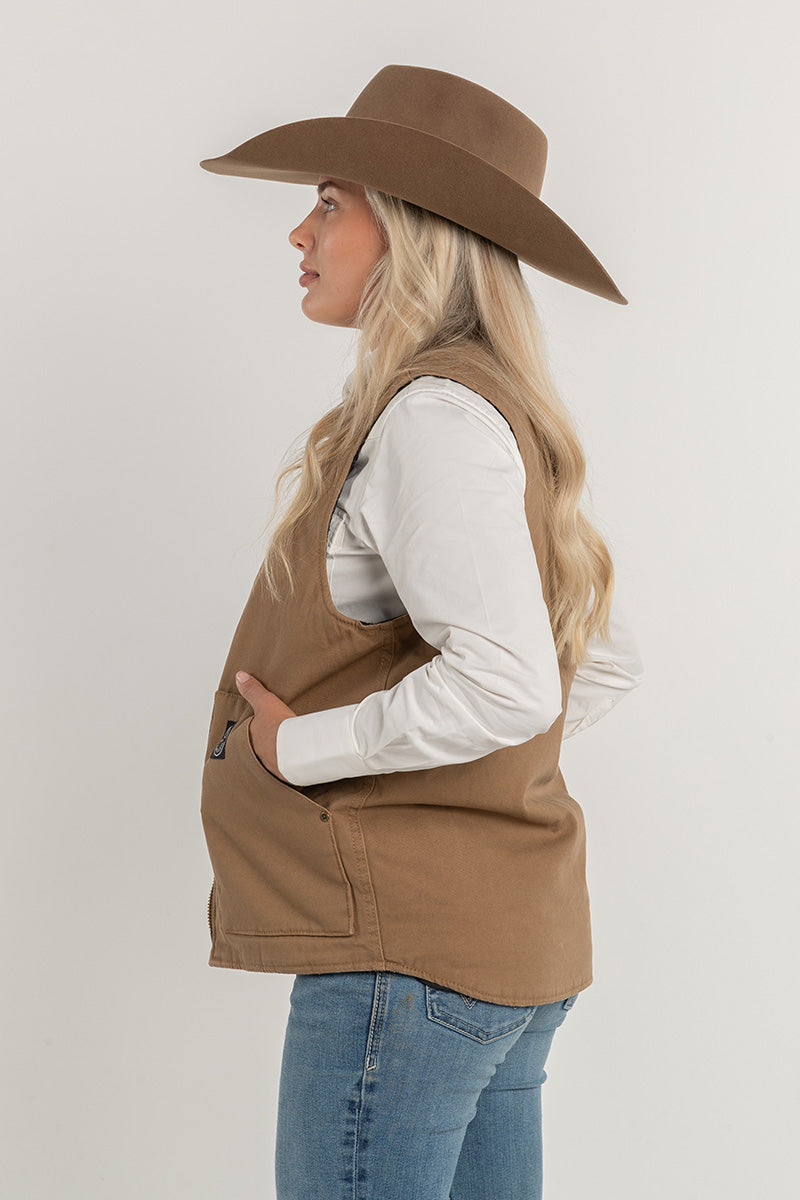 CL Canvas Vest - Frontier Brown