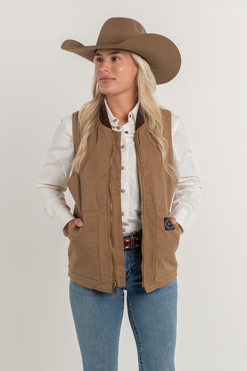 CL Canvas Vest - Frontier Brown