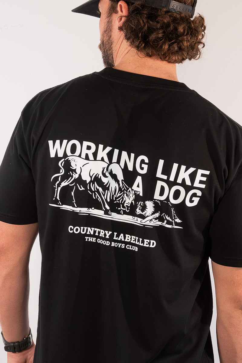 CL T Shirt - Black - Working Dog