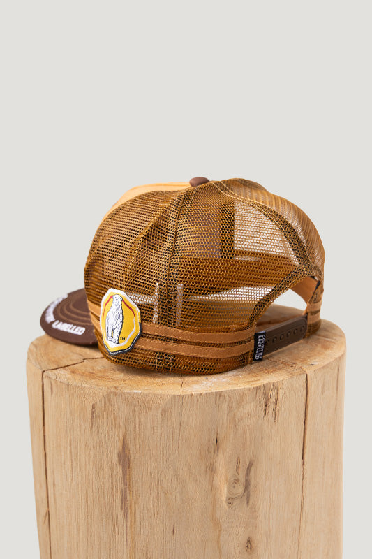 Country Labelled Cap - Bundy Rum Heritage Logo - Tan & Brown