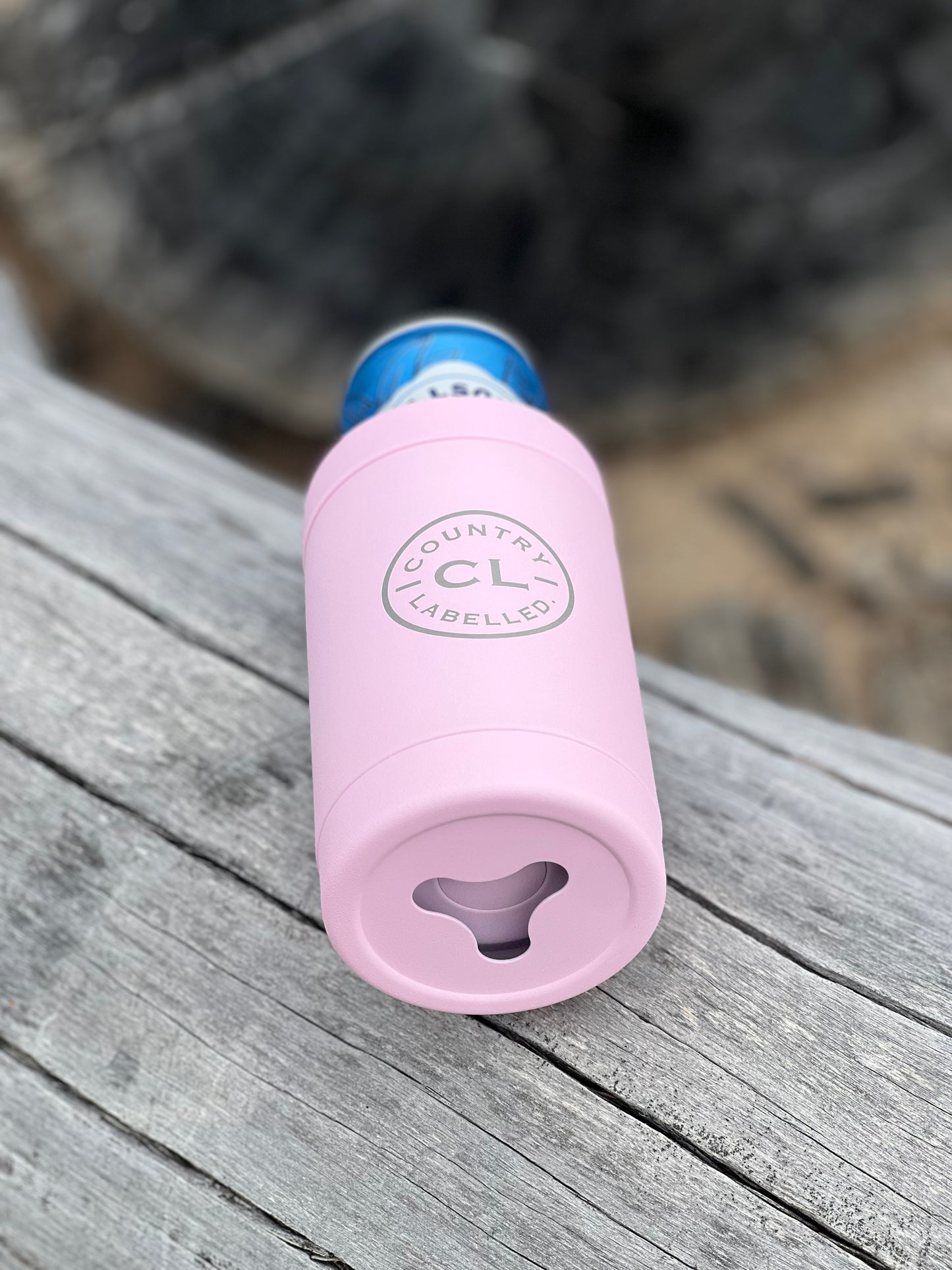 CL Insulated Stubbie Cooler - Pink