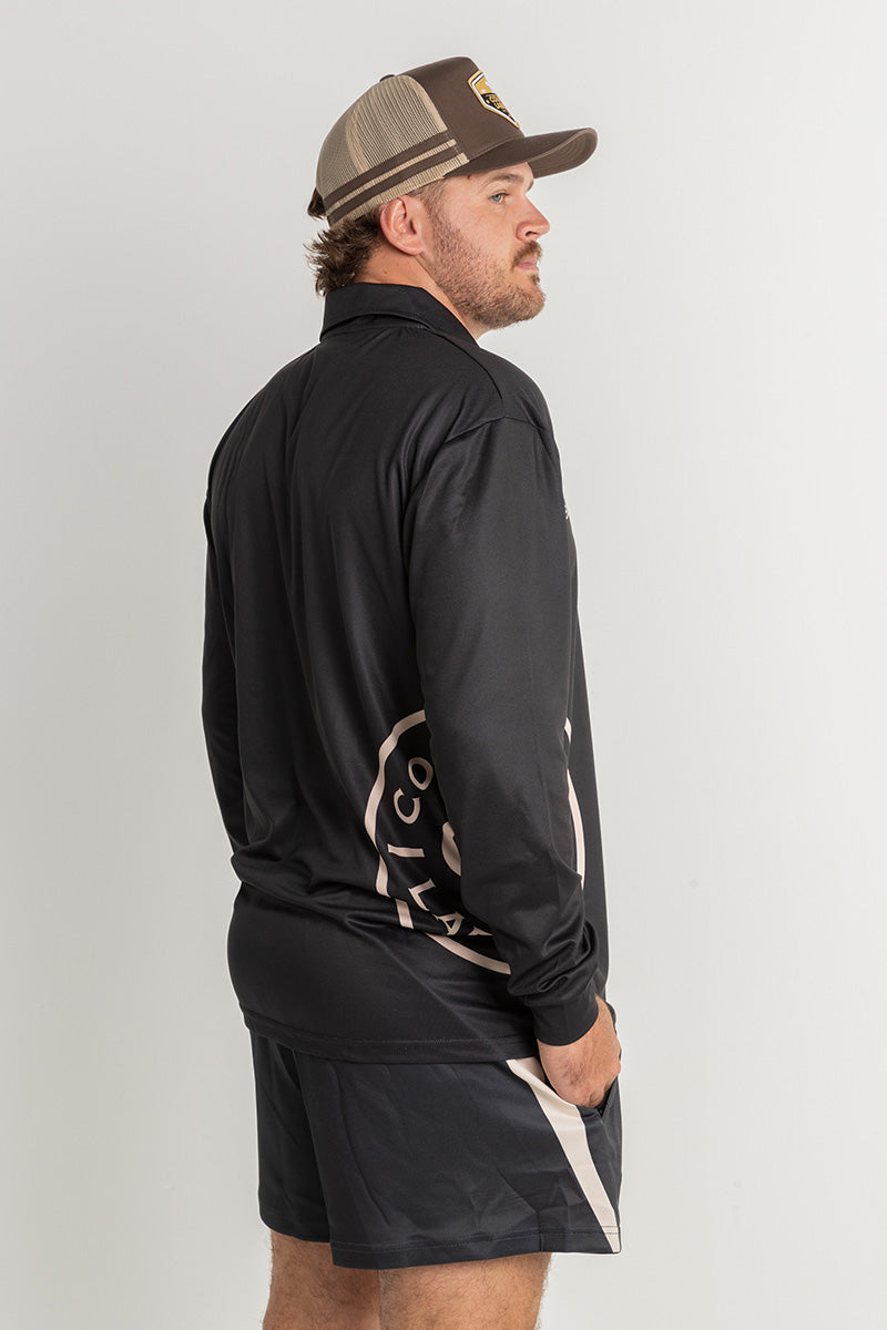 Signature Fishing Shirt - Black & Tan