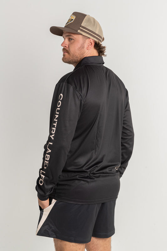Signature Fishing Shirt - Black & Tan