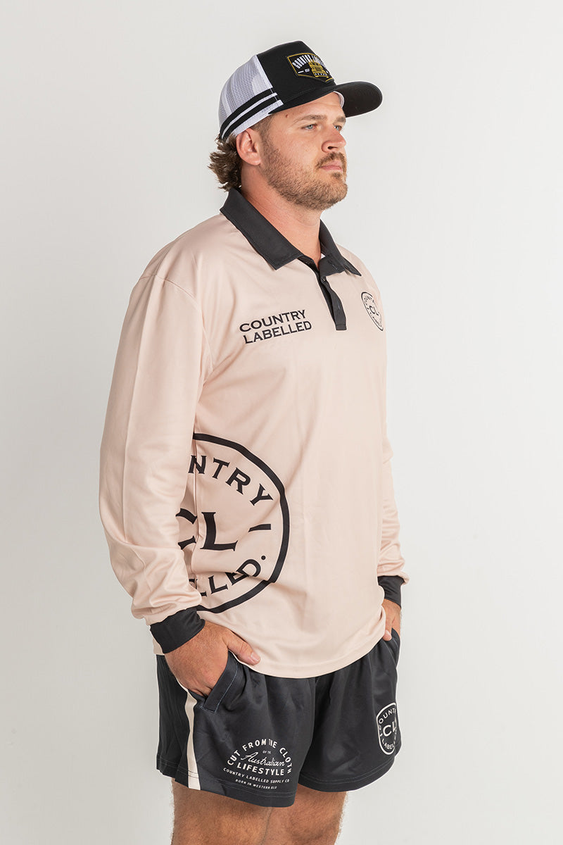 Signature Fishing Shirt - Tan & Black