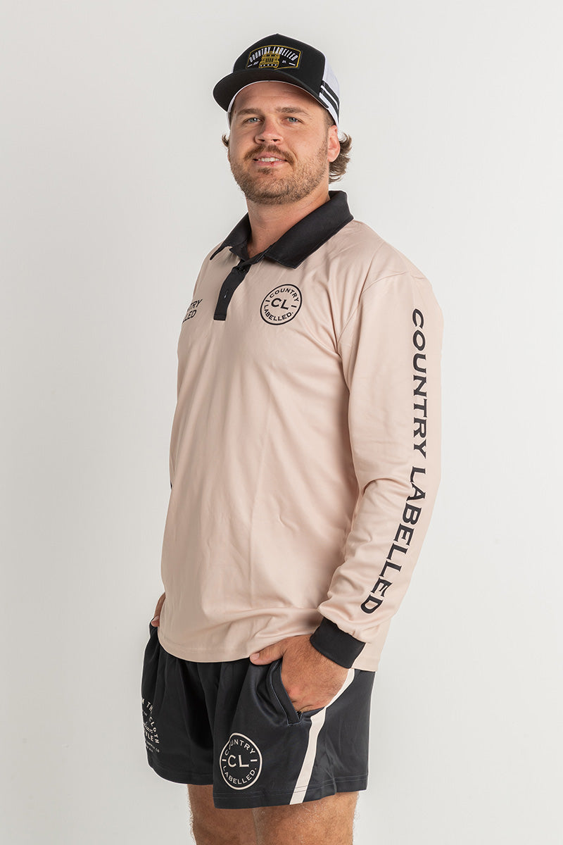 Signature Fishing Shirt - Tan & Black