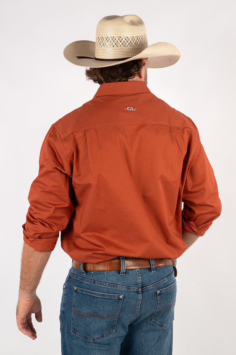 The Cattleman's Work Shirt - Copper