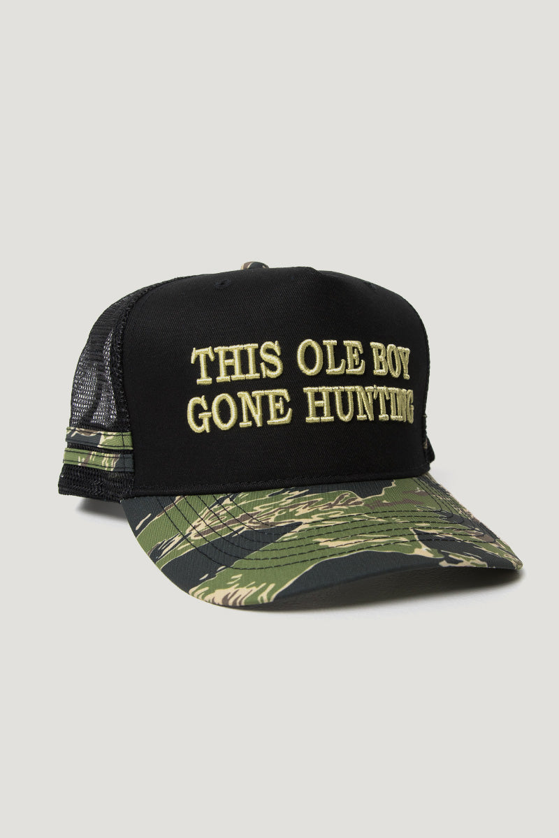 Caps - This Ole Boy Gone Hunting - Black