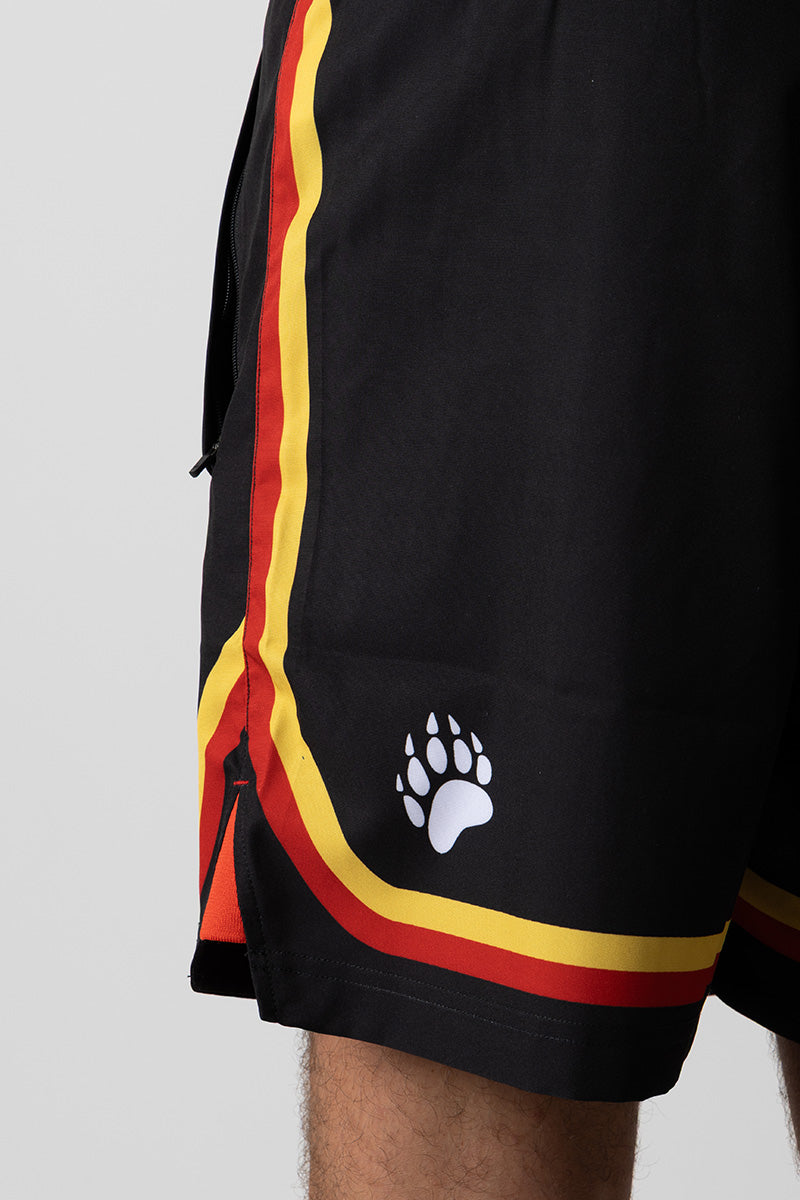 Training Shorts - Bundy Rum - Black
