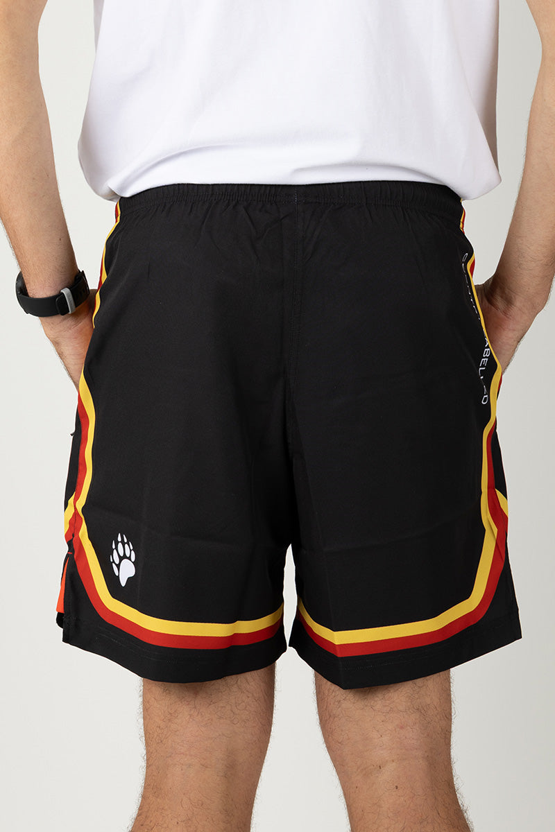 Training Shorts - Bundy Rum - Black