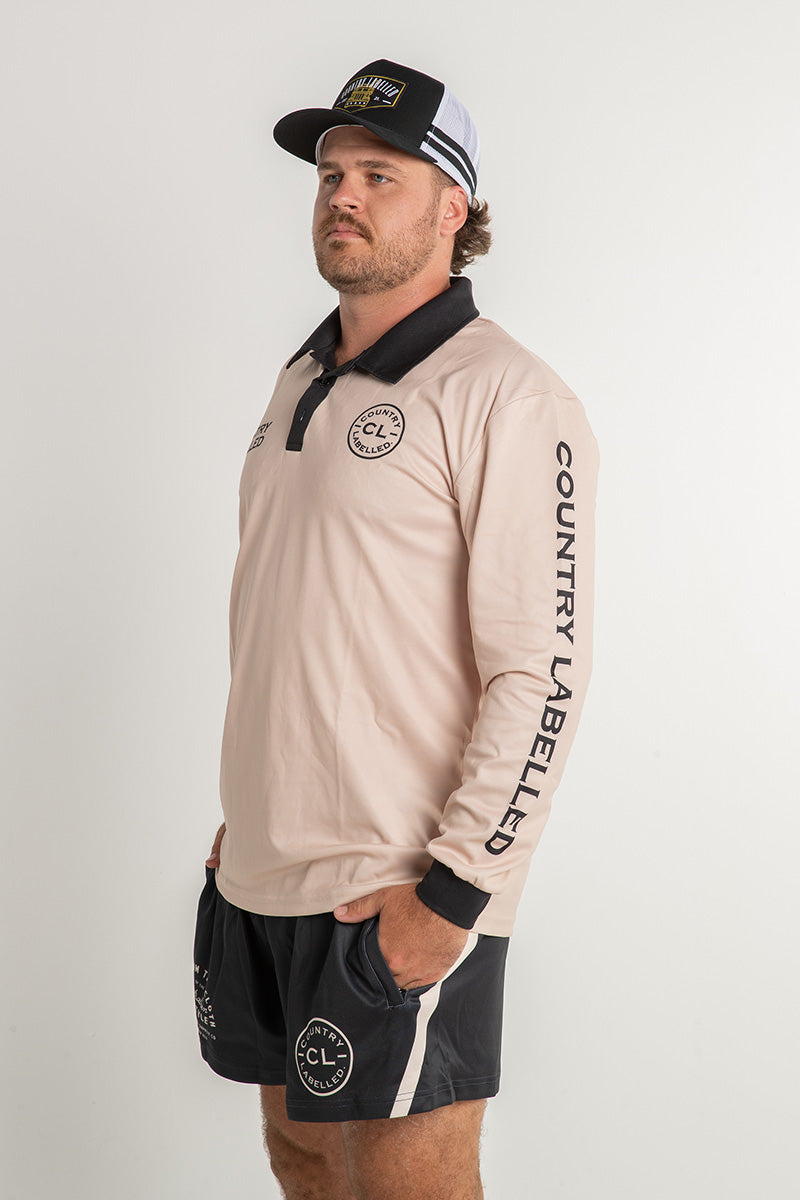 Signature Fishing Shirt - Tan & Black