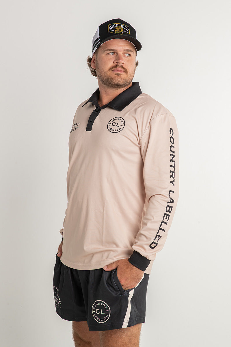 Signature Fishing Shirt - Tan & Black