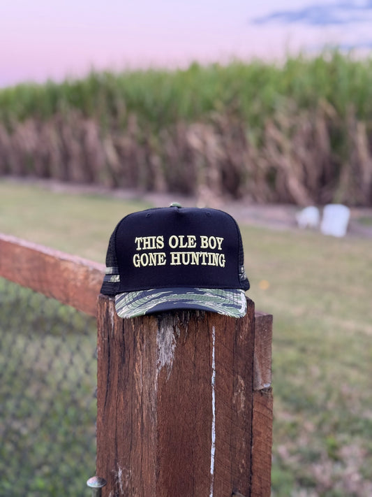 Caps - Camo/Black This Ole Boy Gone Hunting