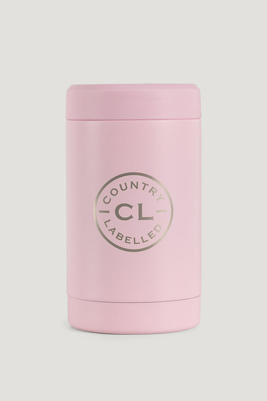 CL Insulated Stubbie Cooler - Pink