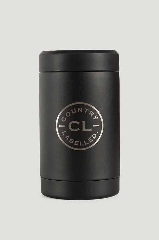 CL Insulated Stubbie Cooler - Black