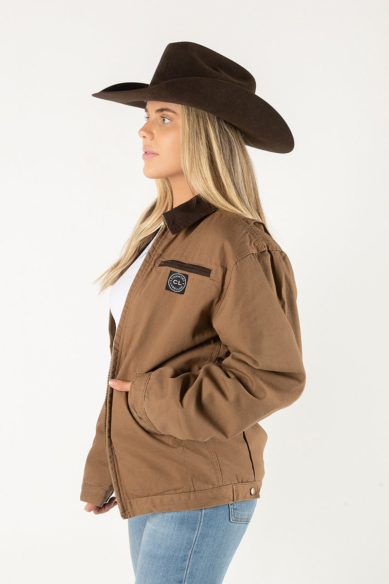 CL Canvas Jacket - Frontier Brown