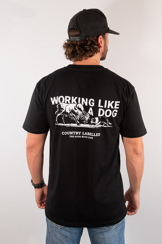 CL T Shirt  - Black - Working Dog