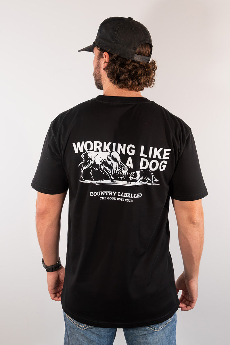 CL T Shirt  - Black - Working Dog