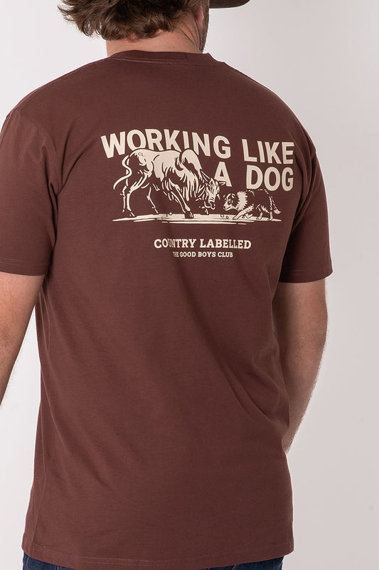 CL T Shirt  - Chestnut - Working Dog