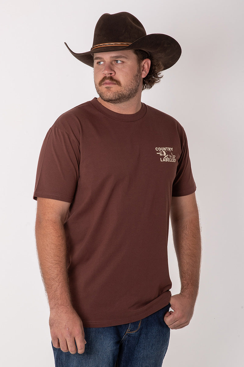 CL T Shirt  - Chestnut - Working Dog