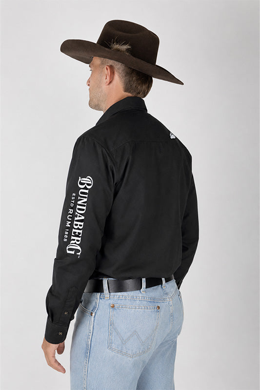 CL x Bundy Rum - Work Shirt Logo - Black
