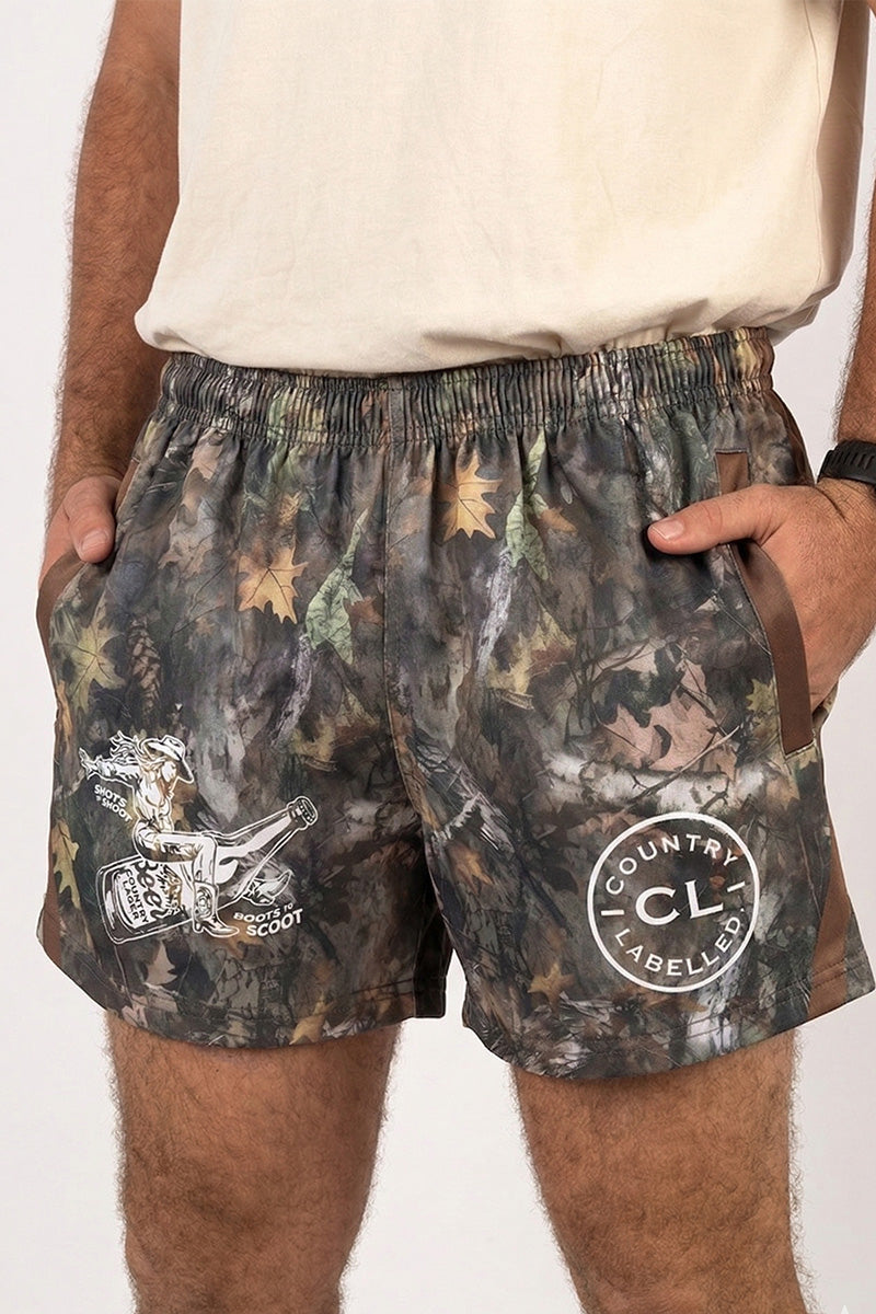 Footy Shorts - Camo