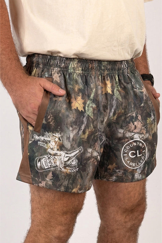 Footy Shorts - Camo