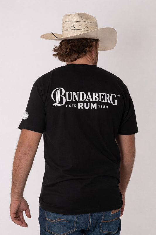 Mens Classic Signature CL T Shirt - Bundy Rum - Black