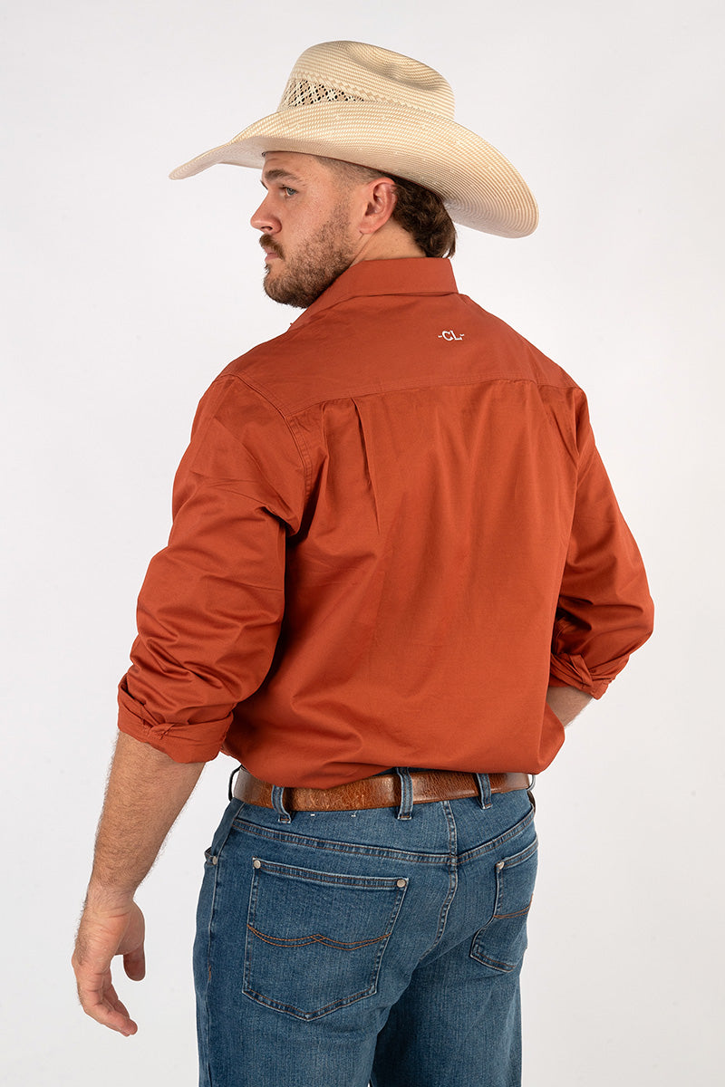 The Cattleman's Work Shirt - Copper