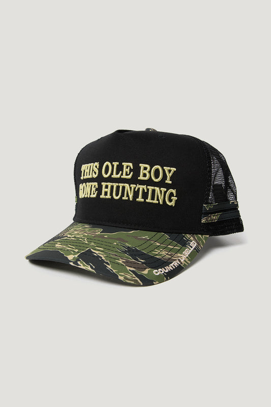 Caps - This Ole Boy Gone Hunting - Black