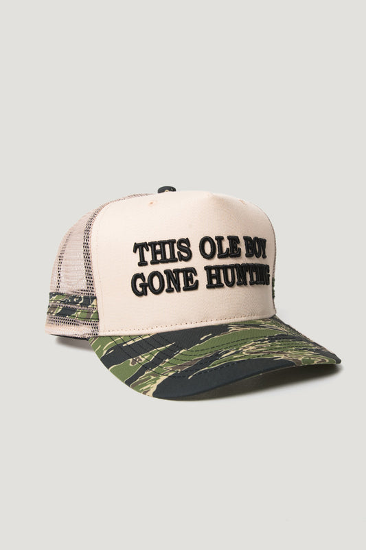 Caps - This Ole Boy Gone Hunting - Cream