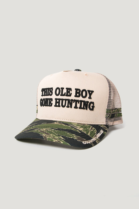 Caps - This Ole Boy Gone Hunting - Cream