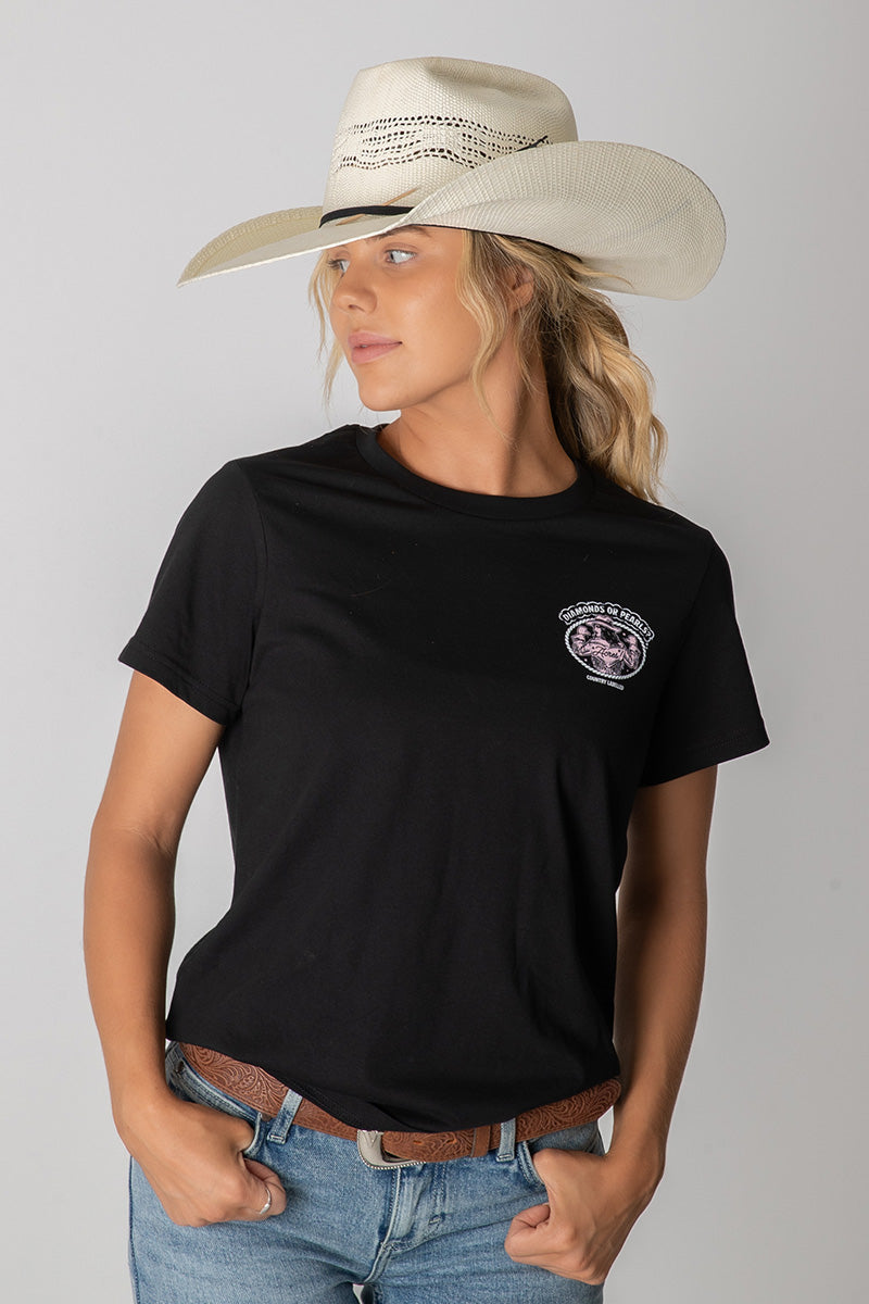 Women's Acre Chasing Signature CL T Shirt  - Black