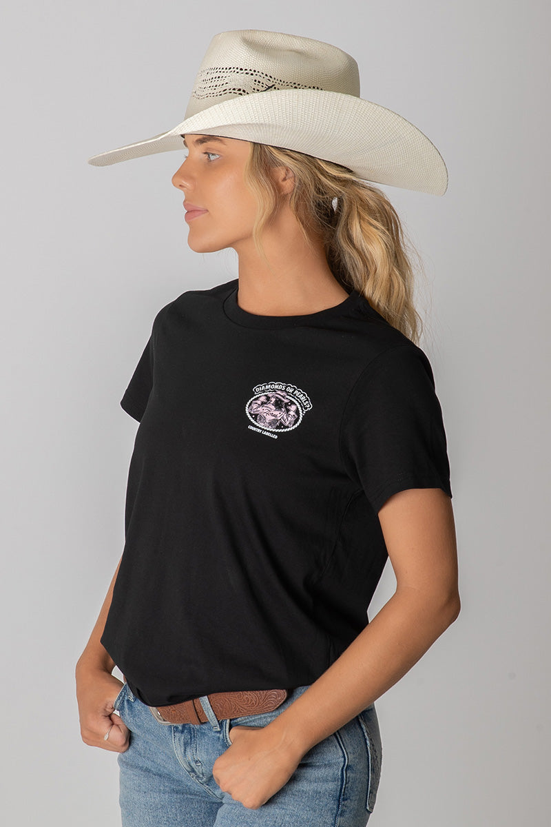 Women's Acre Chasing Signature CL T Shirt  - Black