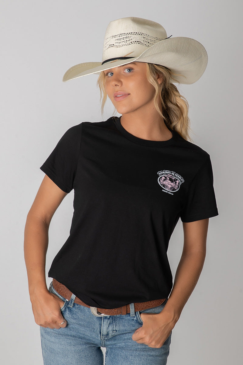 Women's Acre Chasing Signature CL T Shirt  - Black