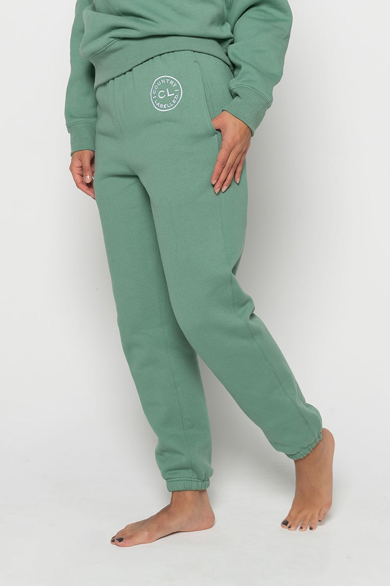 Womens - Signature - Track Pant - Sage